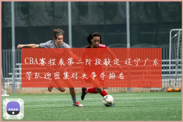 CBA赛程表第二阶段敲定 辽宁广东等队迎密集对决争夺排名